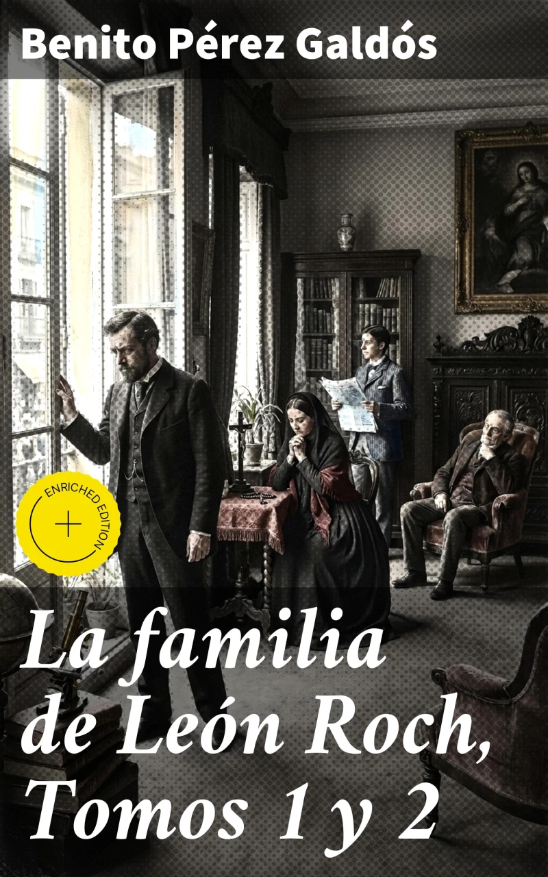 Portada: La familia de León Roch, Tomos 1 y 2