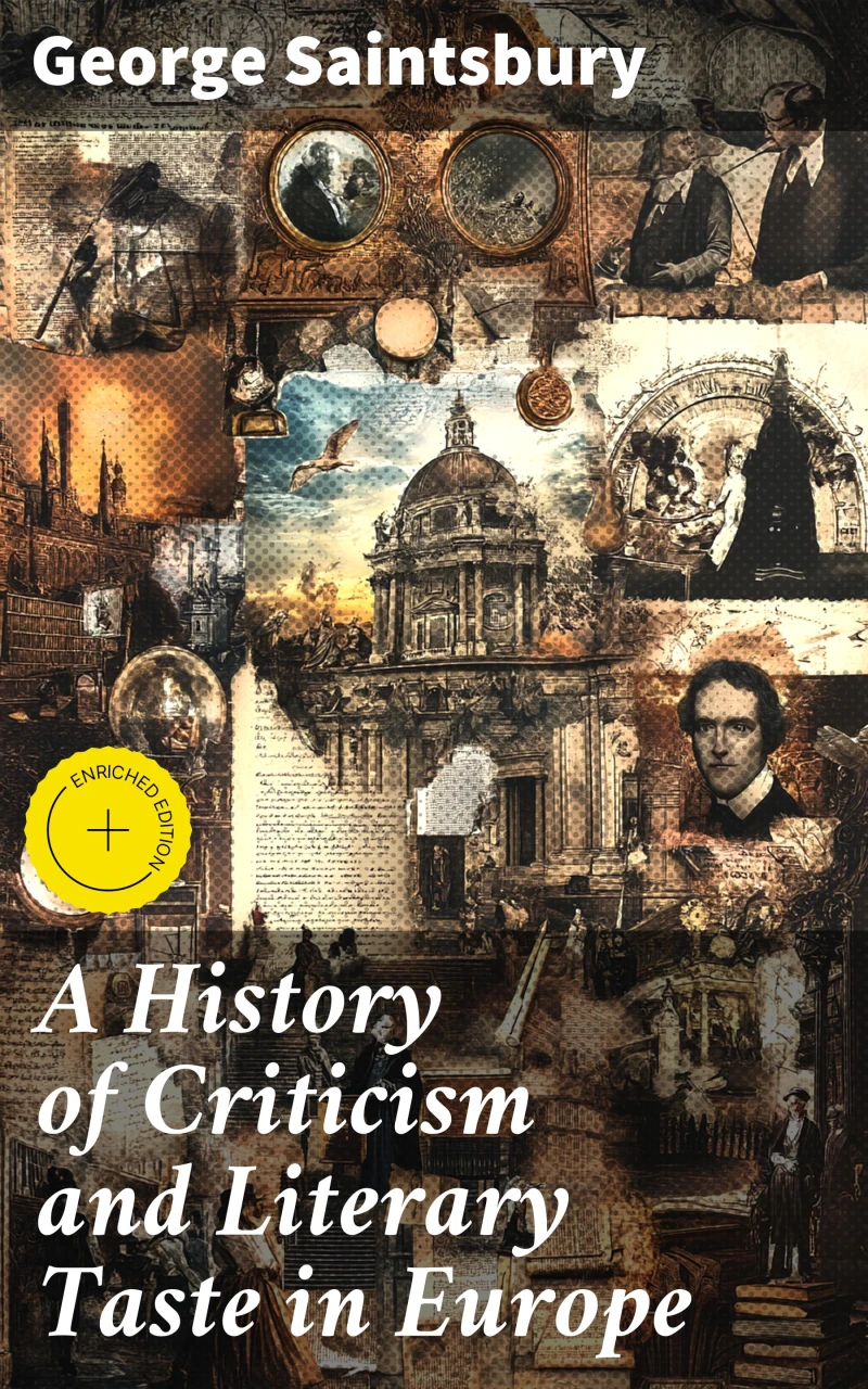 Portada: A History of Criticism and Literary Taste in Europe