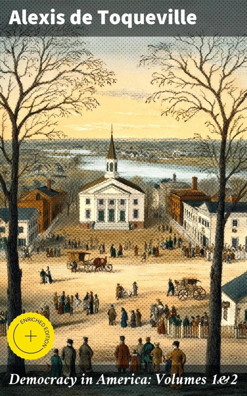 Portada: Democracy in America: Volumes 1&2