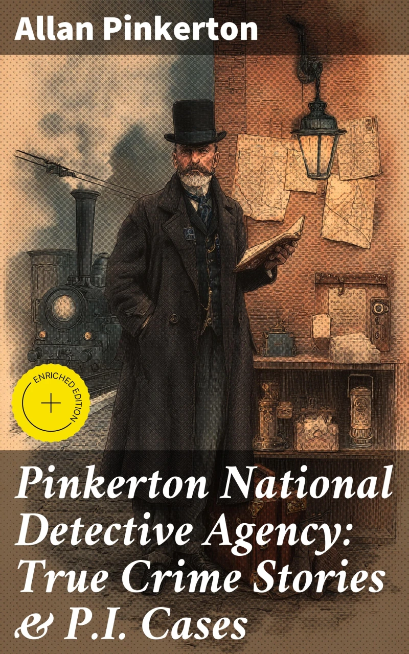 Portada: Pinkerton National Detective Agency: True Crime Stories & P.I. Cases