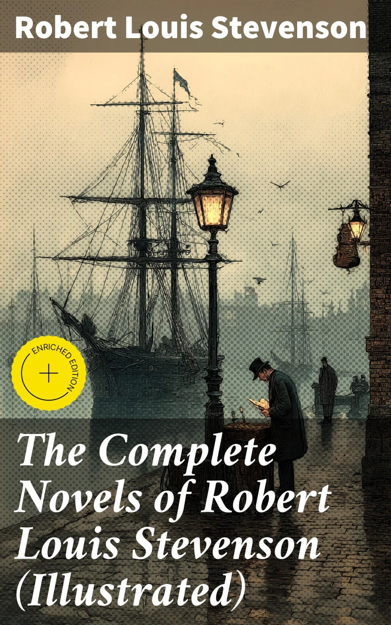 Portada: The Complete Novels of Robert Louis Stevenson (Illustrated)