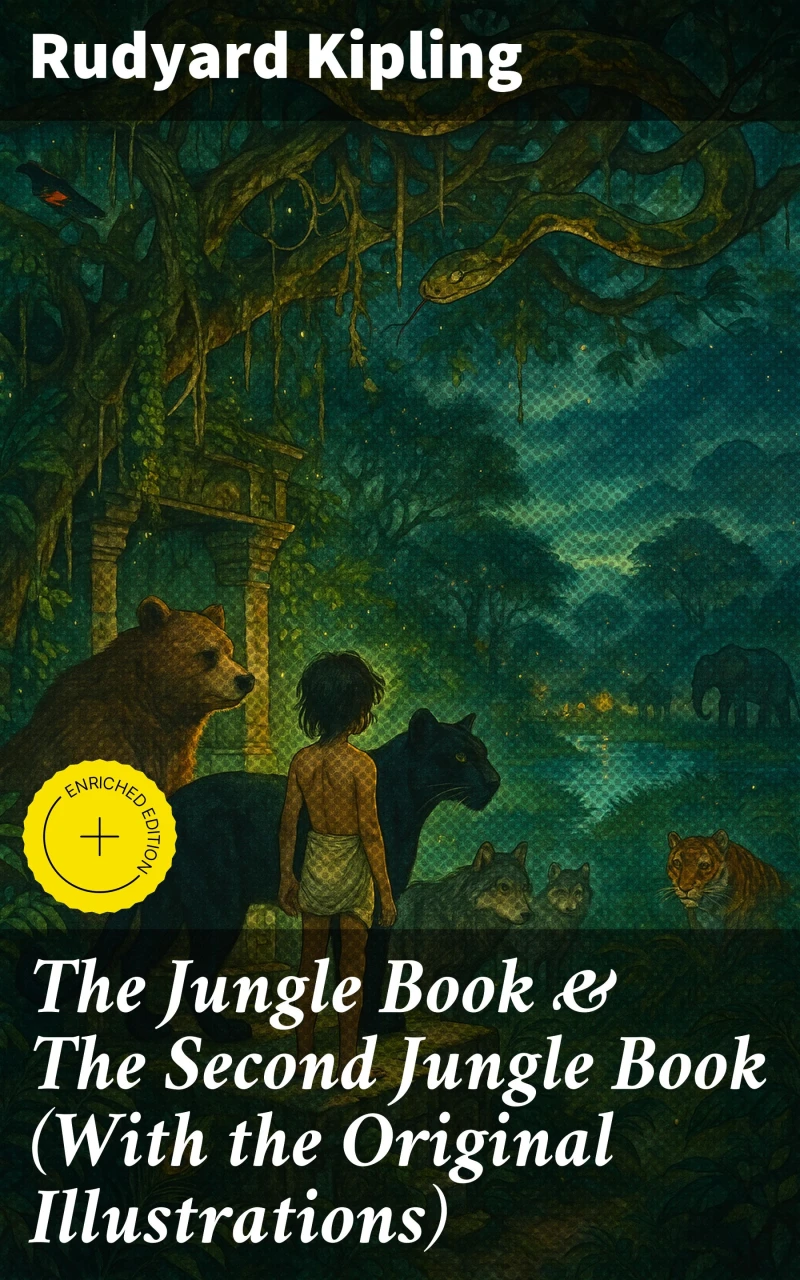 Portada: The Jungle Book & The Second Jungle Book (With the Original Illustrations)