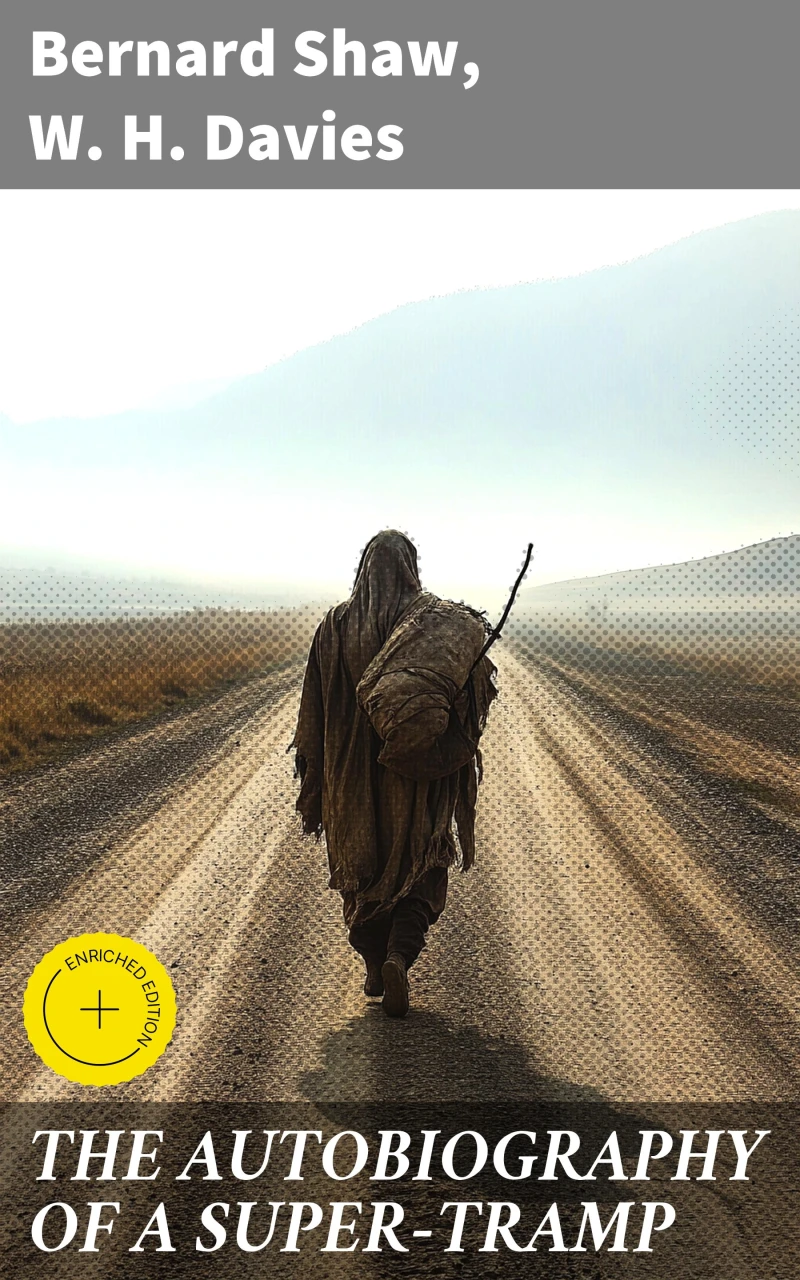 Portada: THE AUTOBIOGRAPHY OF A SUPER-TRAMP