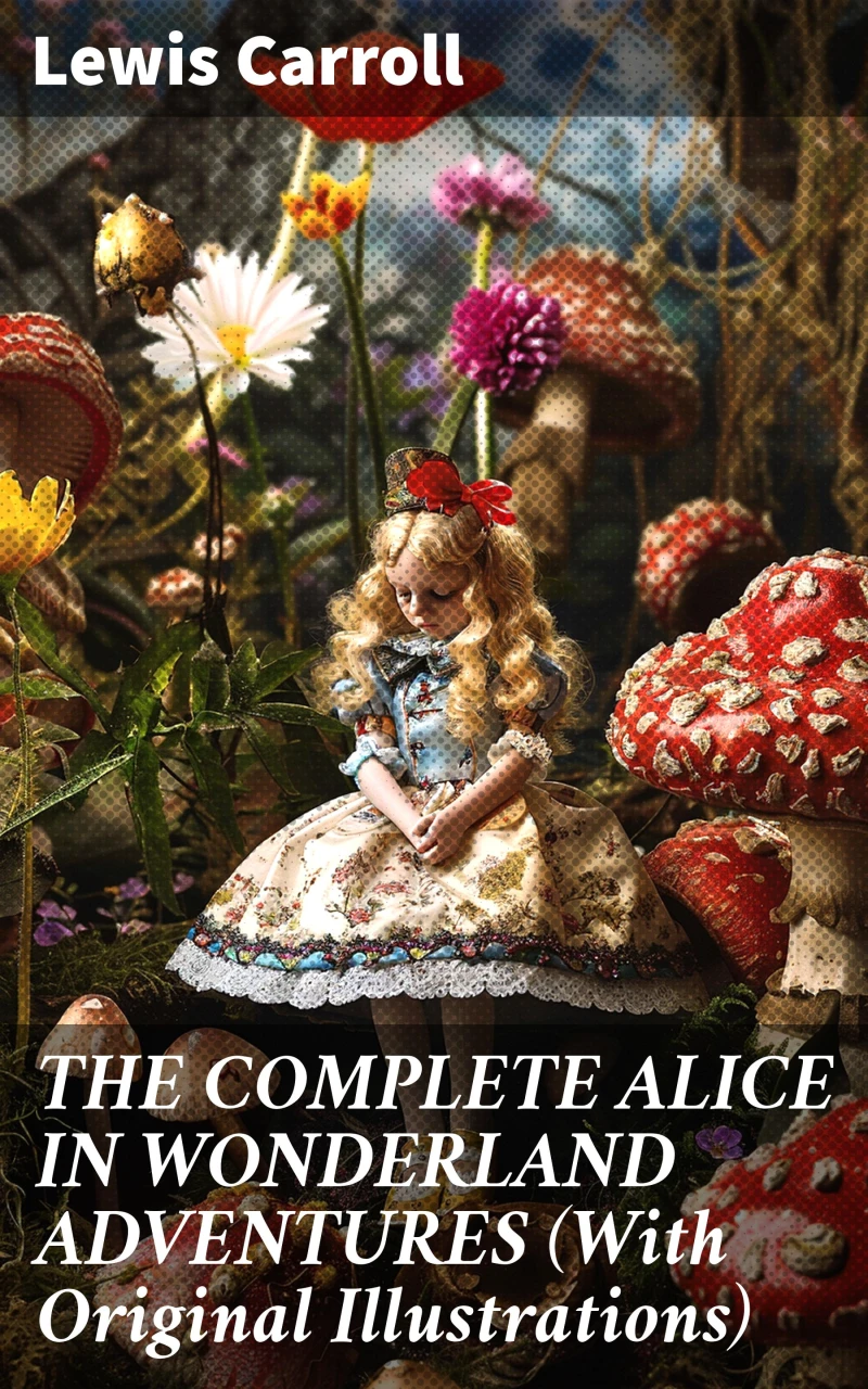 Portada: THE COMPLETE ALICE IN WONDERLAND ADVENTURES (With Original Illustrations)