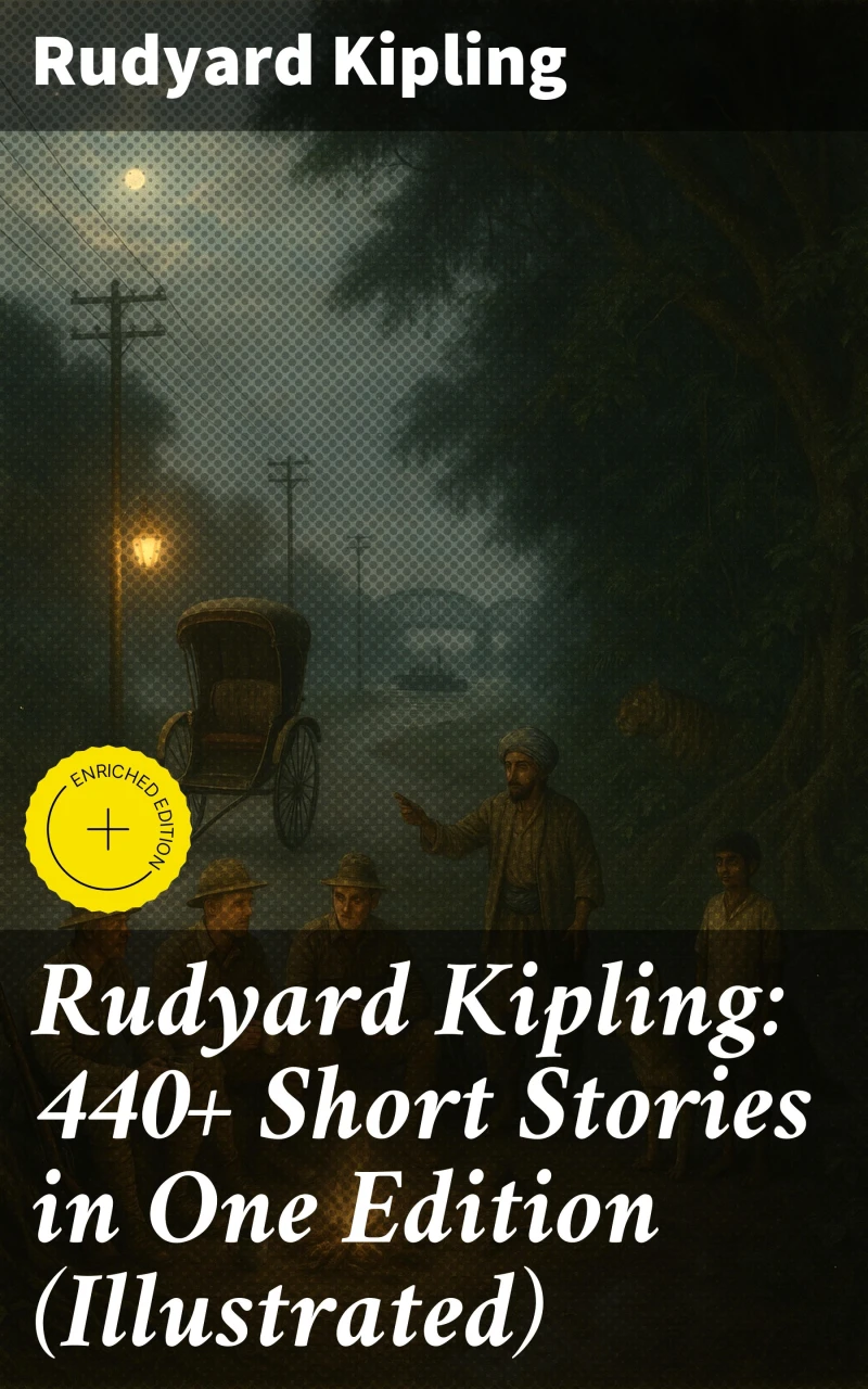 Portada: Rudyard Kipling: 440+ Short Stories in One Edition (Illustrated)