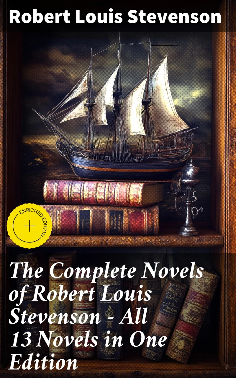 Portada: The Complete Novels of Robert Louis Stevenson - All 13 Novels in One Edition