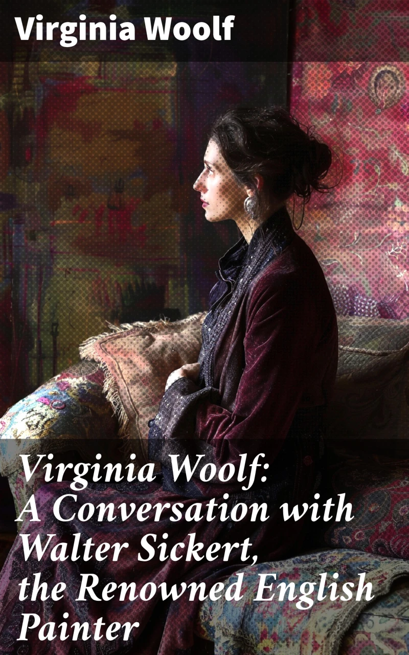 Portada: Virginia Woolf: A Conversation with Walter Sickert, the Renowned English Painter