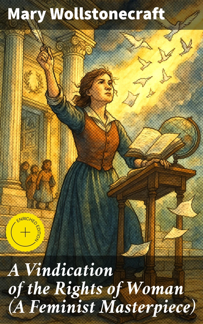 Portada: A Vindication of the Rights of Woman (A Feminist Masterpiece)