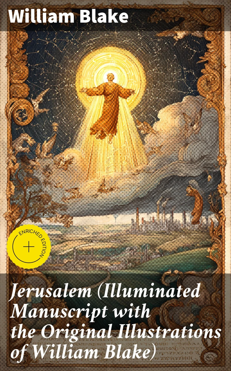 Portada: Jerusalem (Illuminated Manuscript with the Original Illustrations of William Blake)
