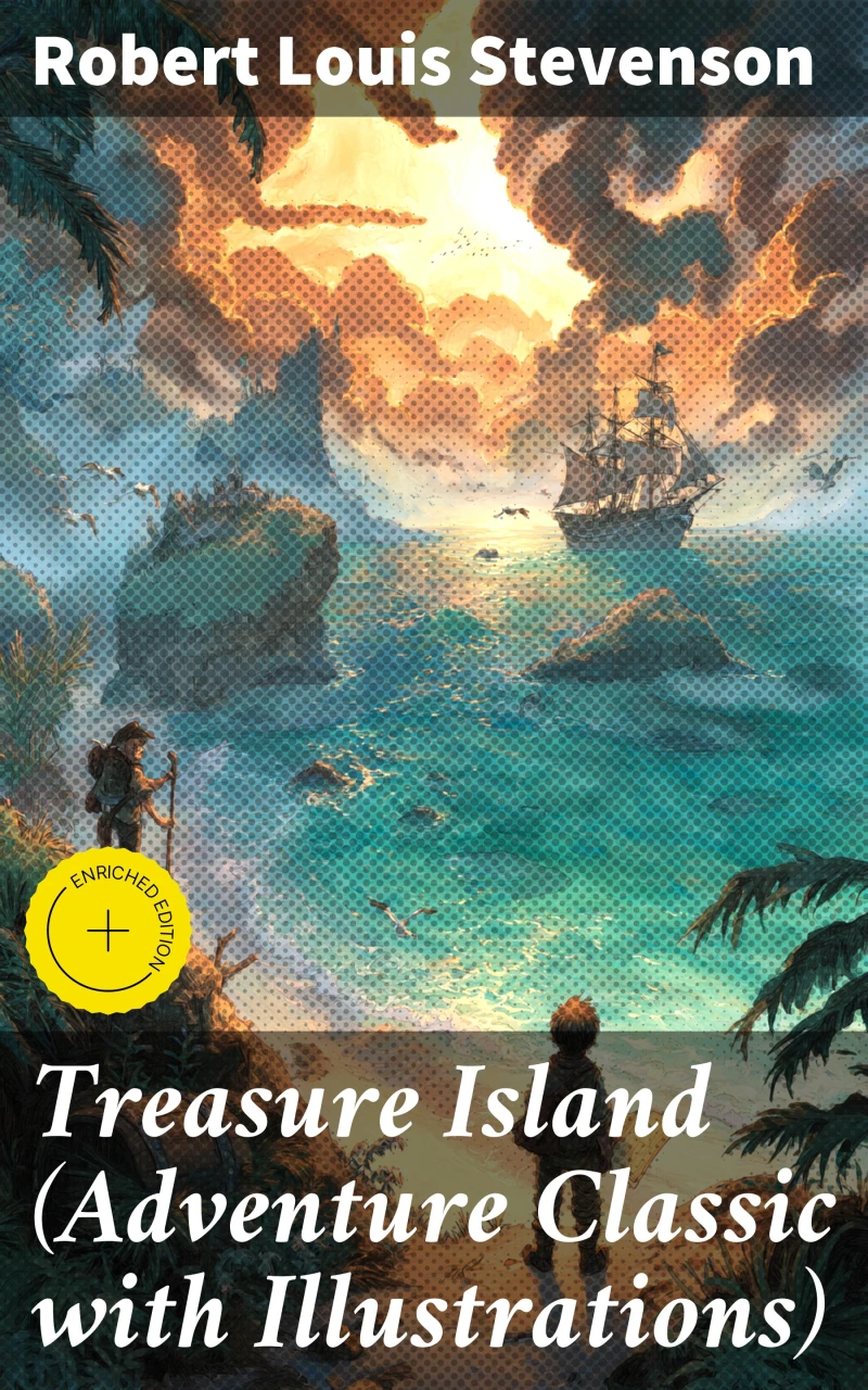 Portada: Treasure Island (Adventure Classic with Illustrations)