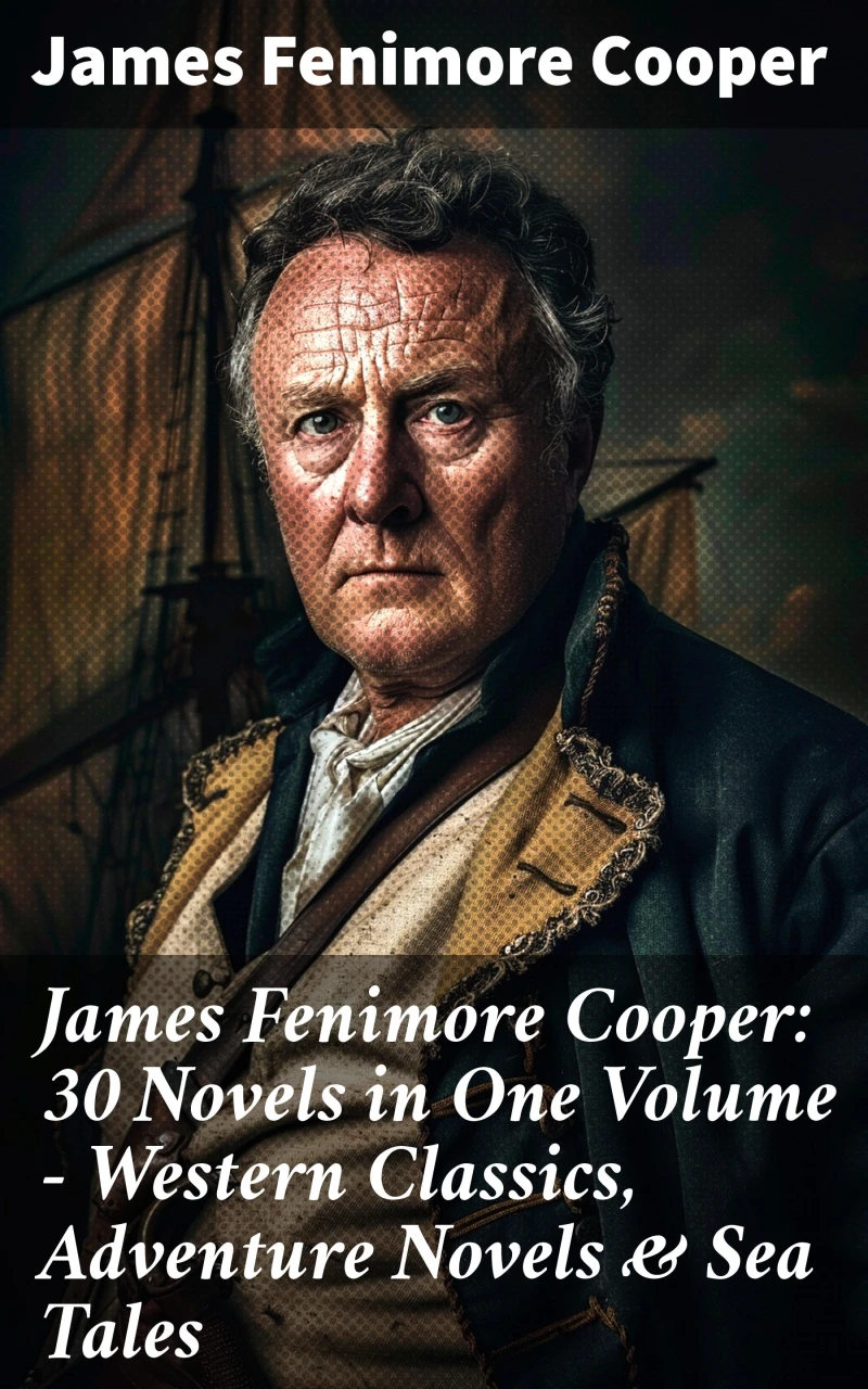 Portada: James Fenimore Cooper: 30 Novels in One Volume - Western Classics, Adventure Novels & Sea Tales