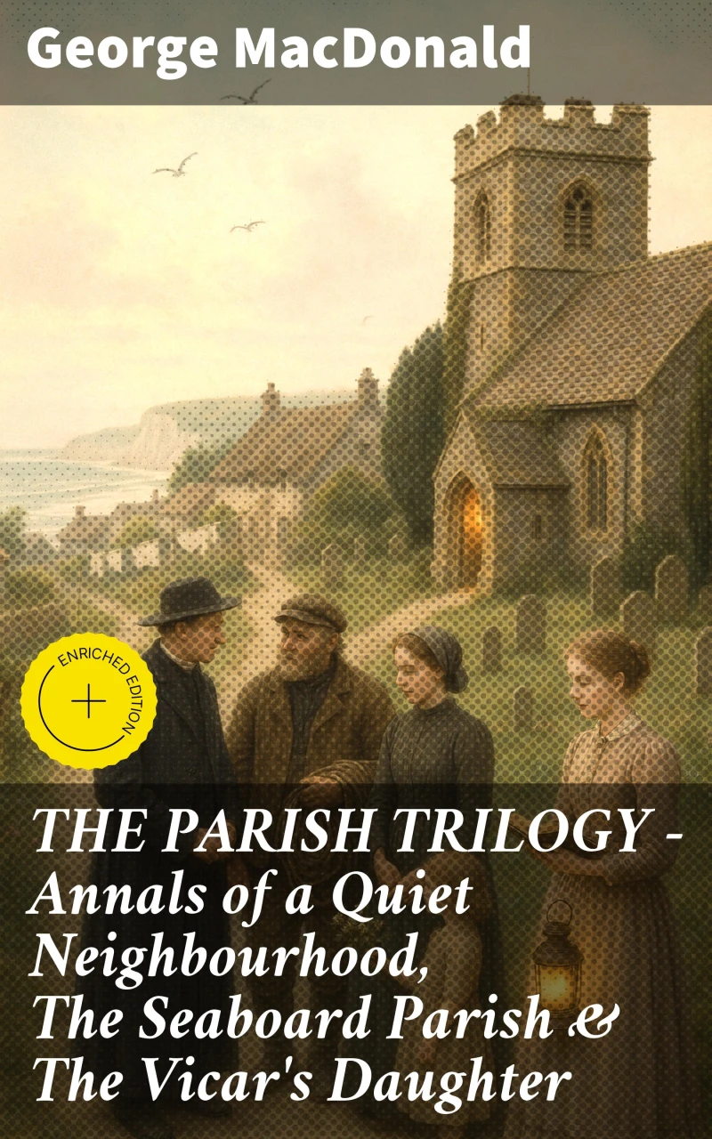 Portada: THE PARISH TRILOGY - Annals of a Quiet Neighbourhood, The Seaboard Parish & The Vicar's Daughter