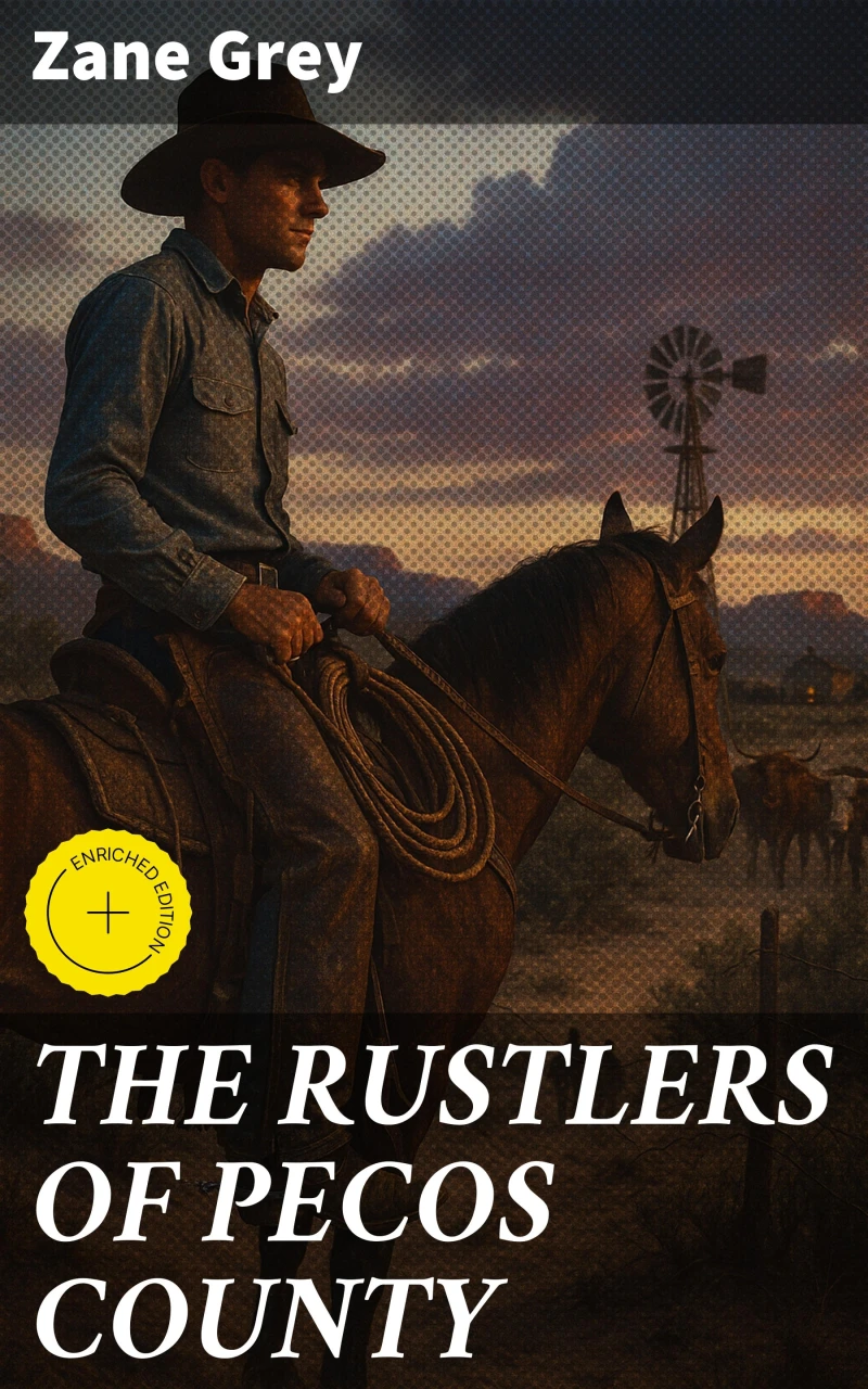 Portada: THE RUSTLERS OF PECOS COUNTY