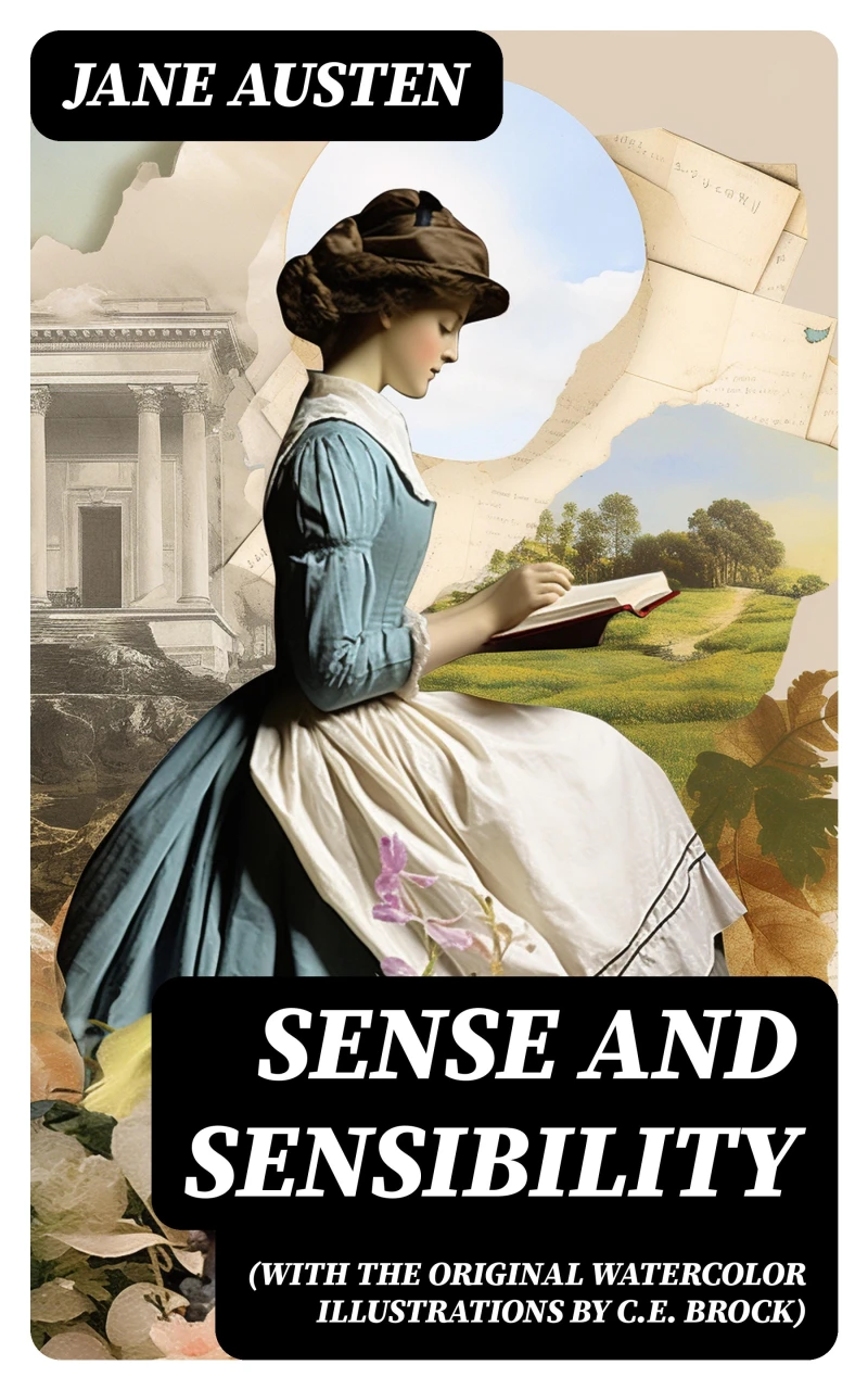 Portada: Sense and Sensibility (with the original watercolor illustrations by C.E. Brock)