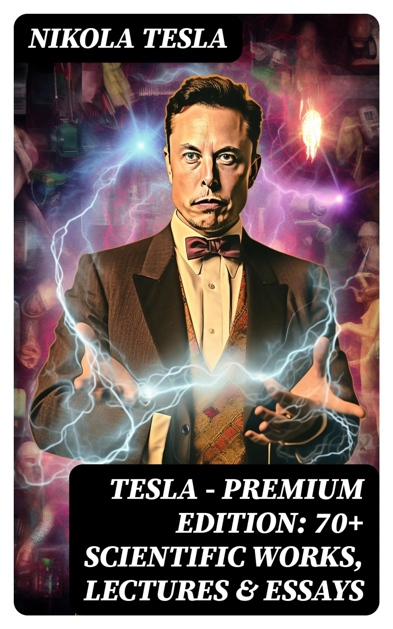 Portada: Tesla - Premium Edition: 70+ Scientific Works, Lectures & Essays
