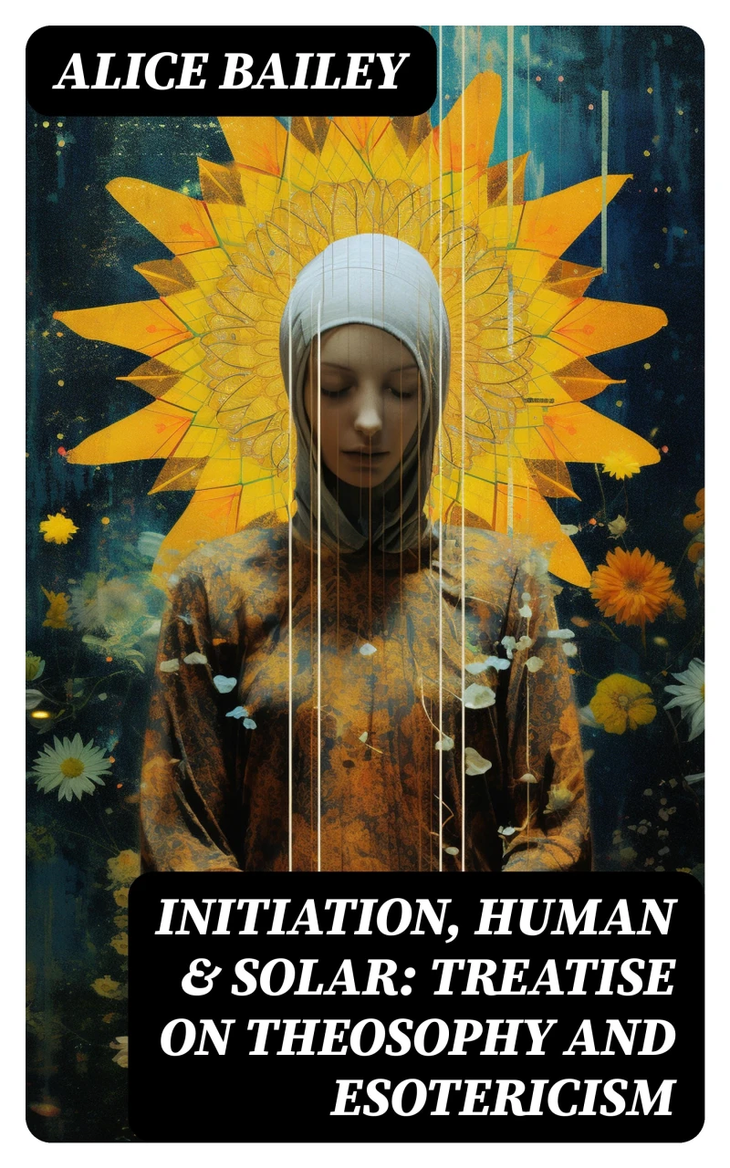 Portada: Initiation, Human & Solar: Treatise on Theosophy and Esotericism