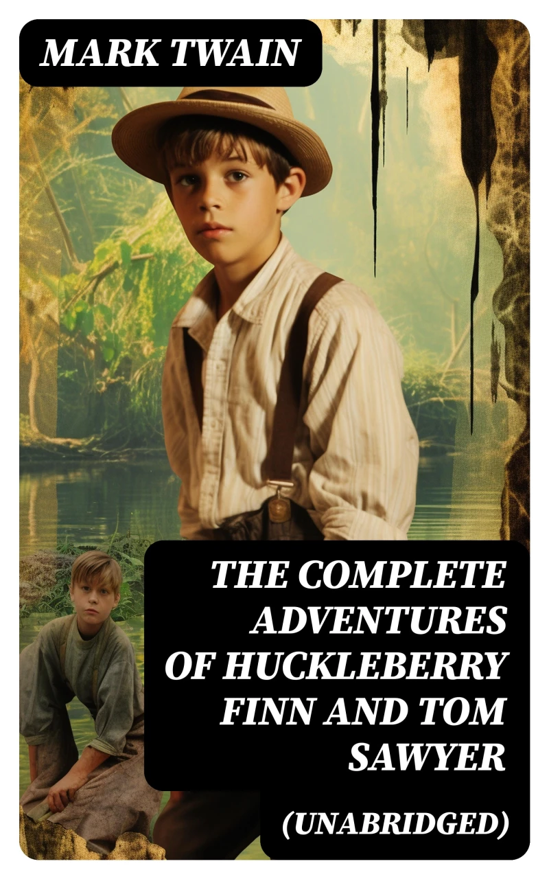 Portada: The Complete Adventures of Huckleberry Finn And Tom Sawyer (Unabridged)