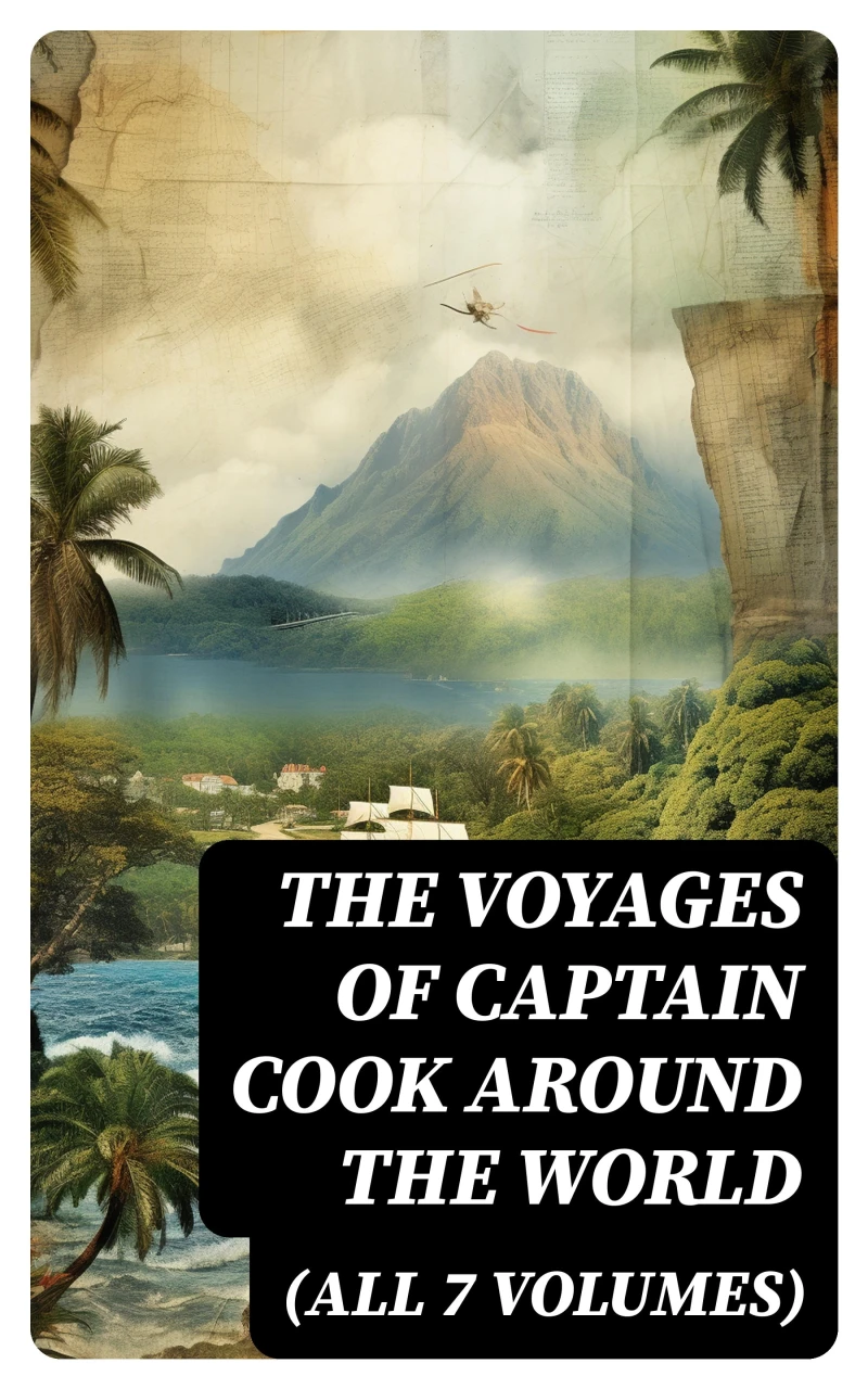 Portada: The Voyages of Captain Cook Around the World (All 7 Volumes)
