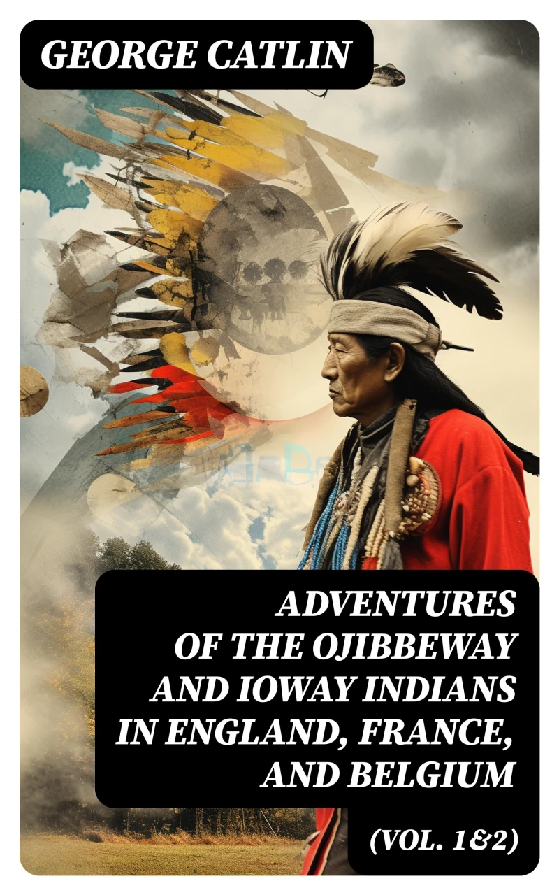 Portada: Adventures of the Ojibbeway and Ioway Indians in England, France, and Belgium (Vol. 1&2)