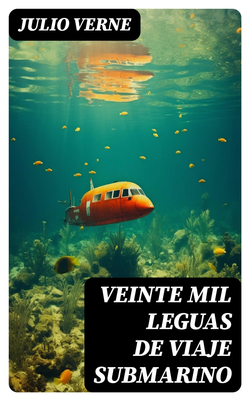 Portada: Veinte mil leguas de viaje submarino