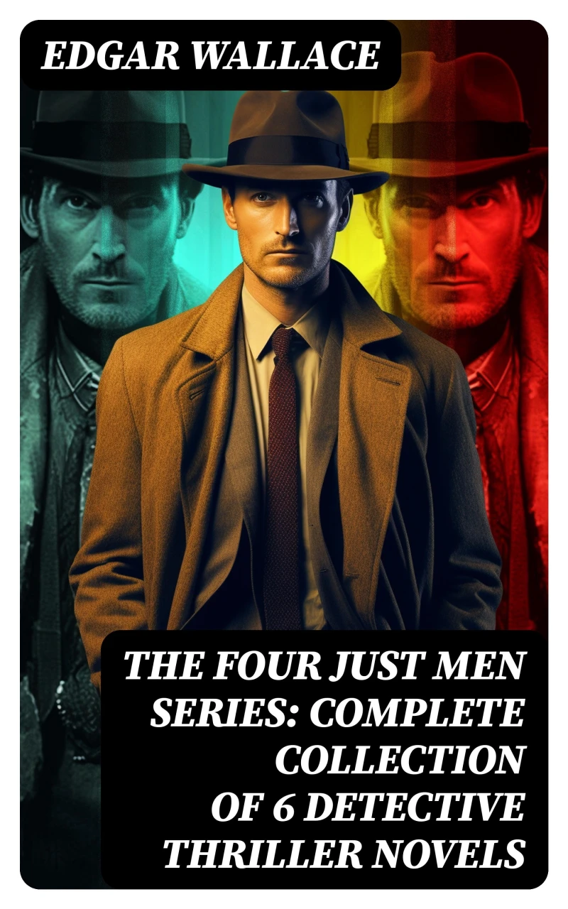 Portada: The Four Just Men Series: Complete Collection of 6 Detective Thriller Novels