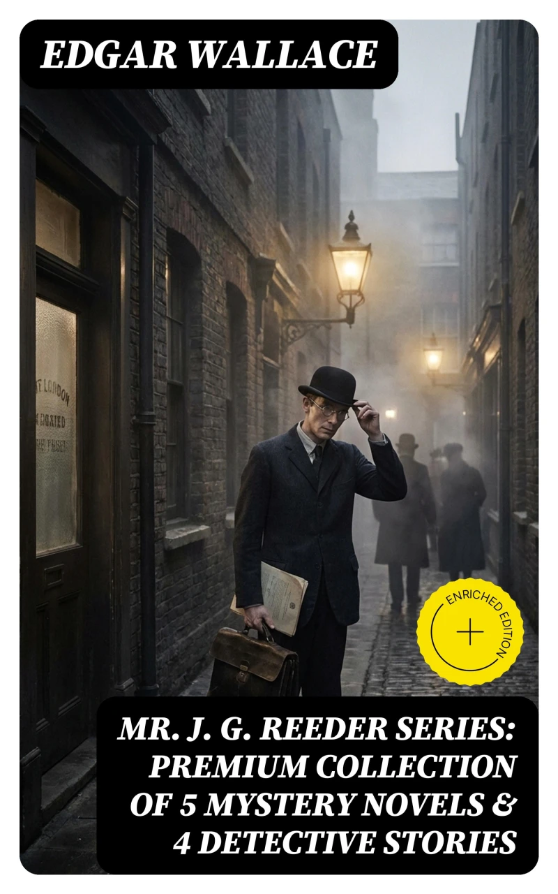 Portada: Mr. J. G. Reeder Series: Premium Collection of 5 Mystery Novels & 4 Detective Stories (Annotated)