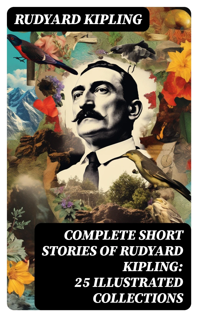 Portada: Complete Short Stories of Rudyard Kipling: 25 Illustrated Collections