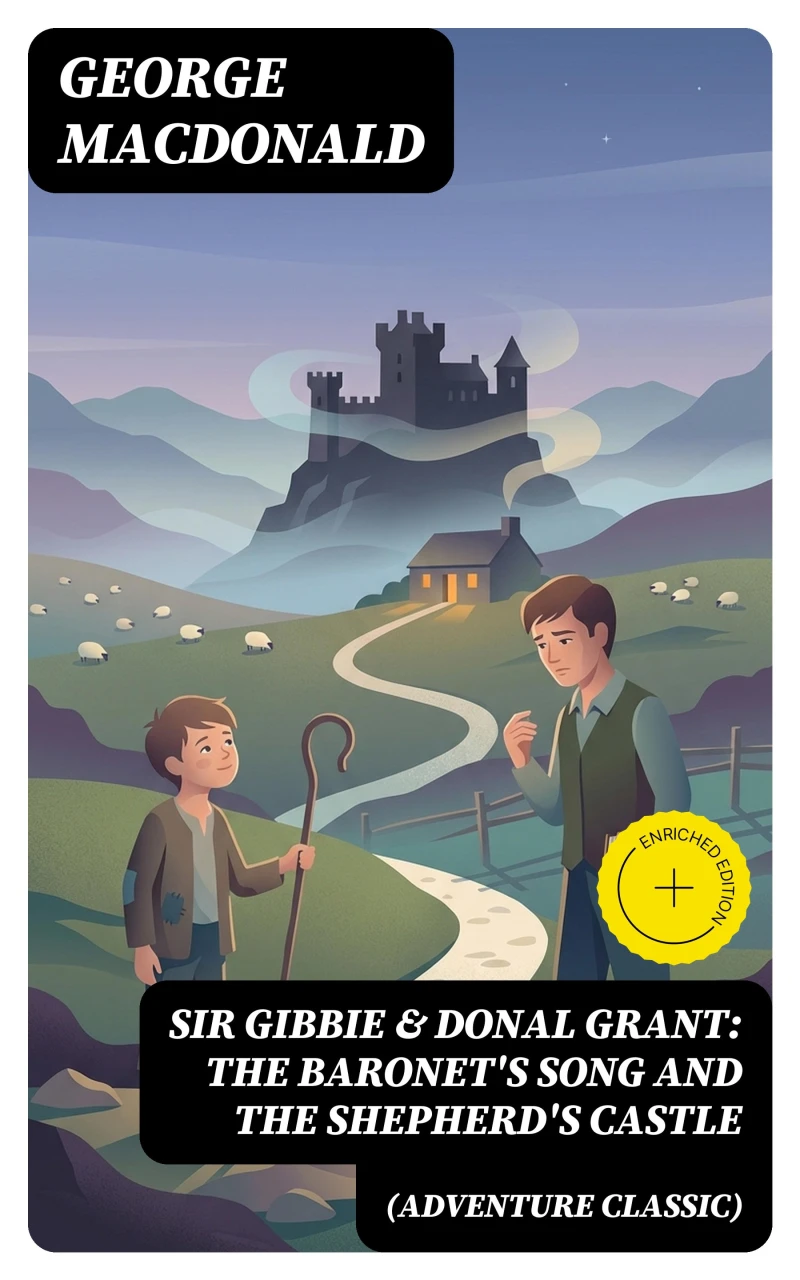 Portada: SIR GIBBIE & DONAL GRANT: The Baronet's Song and The Shepherd's Castle (Adventure Classic) (Annotated)