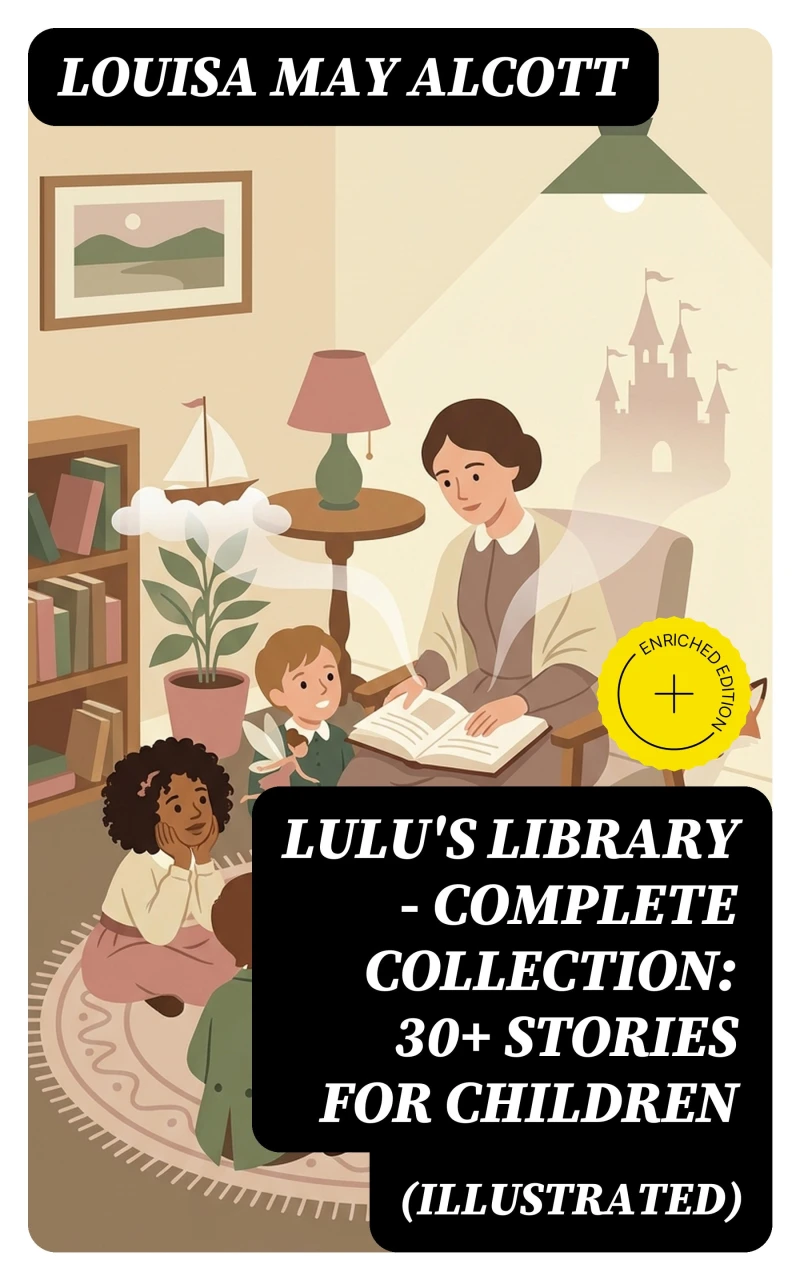 Portada: Lulu's Library - Complete Collection: 30+ Stories for Children (Illustrated) (Annotated)