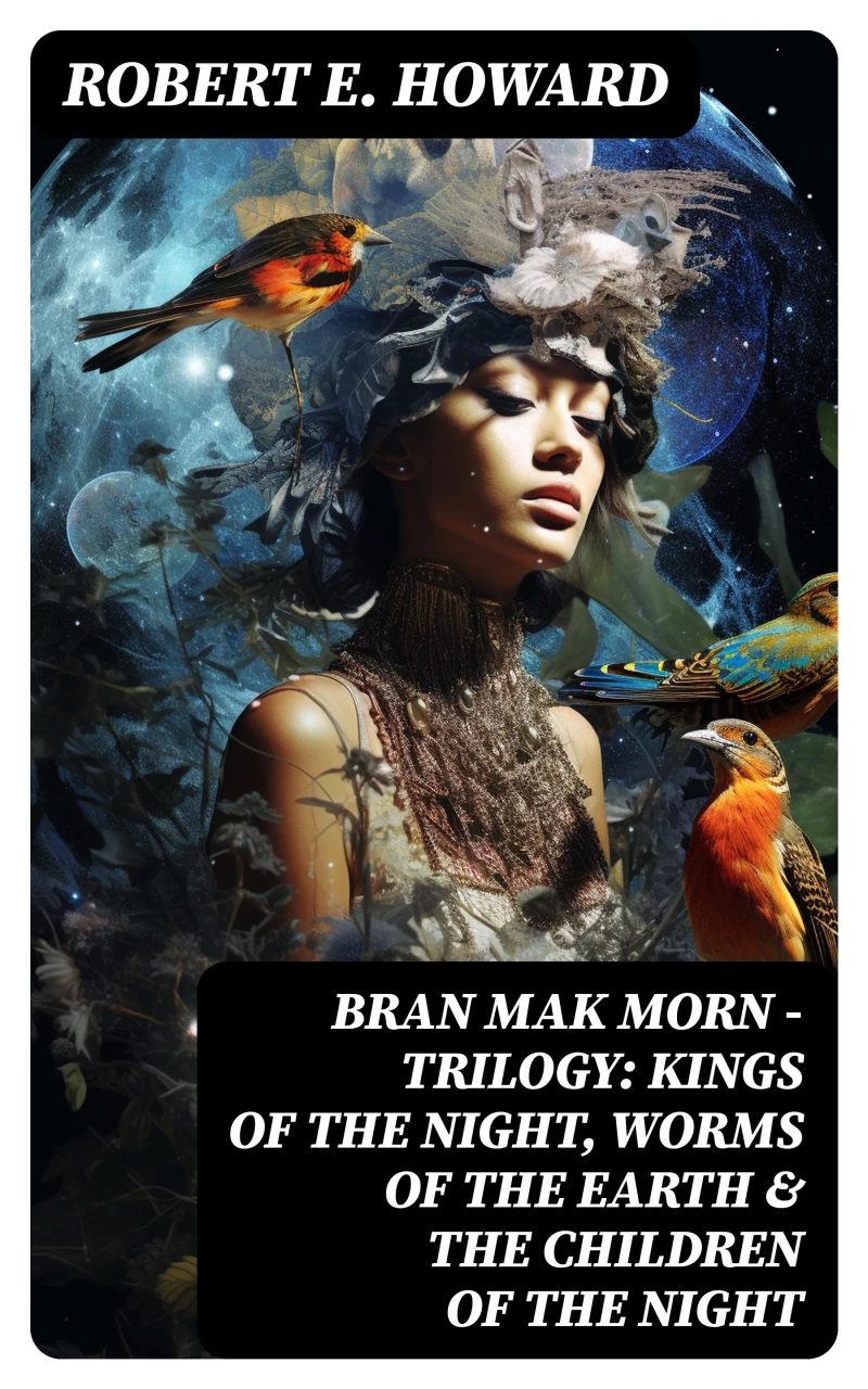 Portada: Bran Mak Morn - Trilogy: Kings Of The Night, Worms Of The Earth & The Children Of The Night