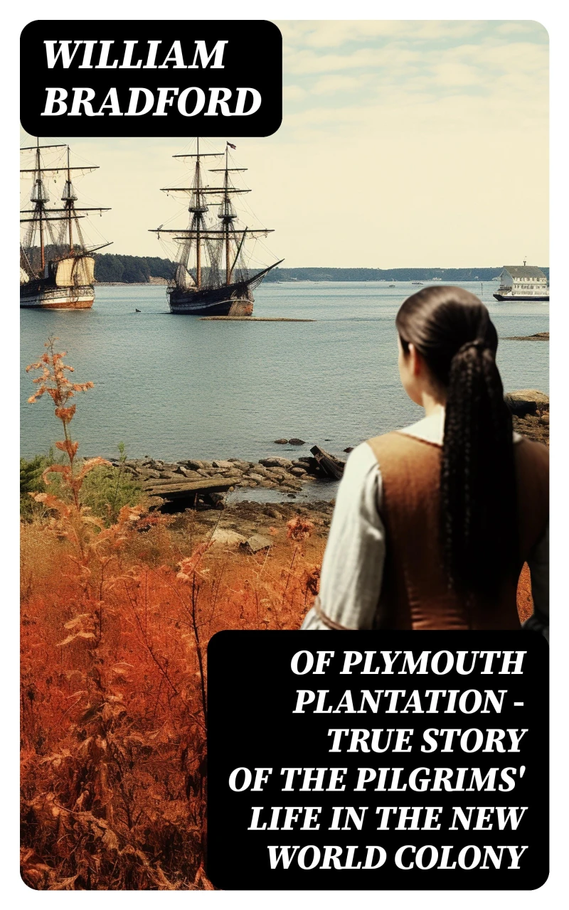 Portada: Of Plymouth Plantation - True Story of the Pilgrims' Life in the New World Colony