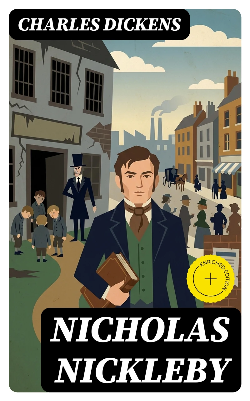 Portada: Nicholas Nickleby (Annotated)