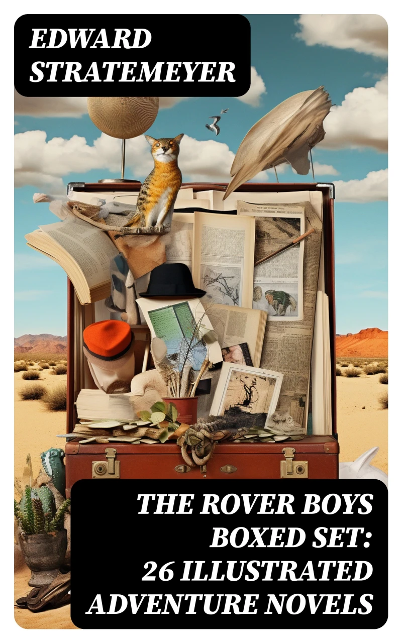 Portada: THE ROVER BOYS Boxed Set: 26 Illustrated Adventure Novels