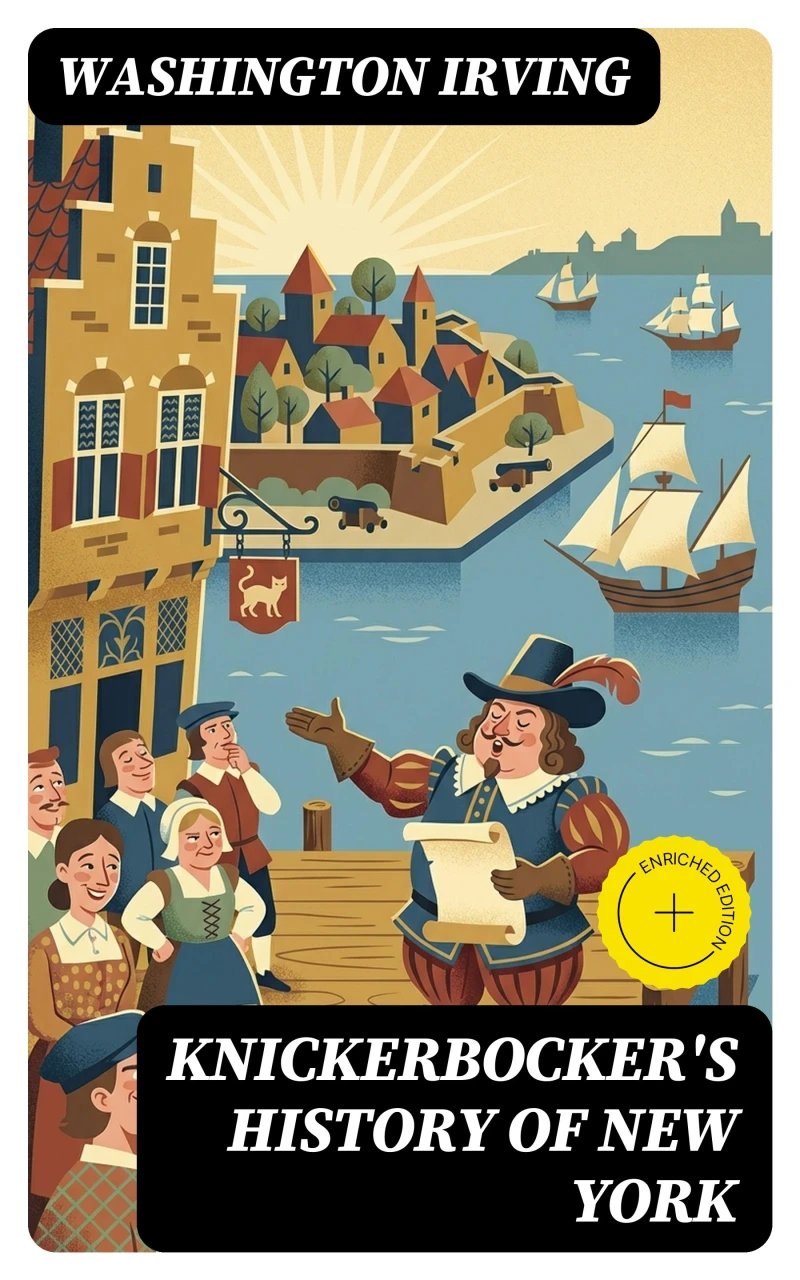 Portada: KNICKERBOCKER'S HISTORY OF NEW YORK (Annotated)