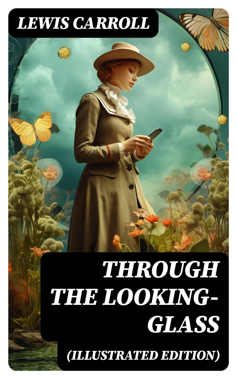 Portada: THROUGH THE LOOKING-GLASS (Illustrated Edition)