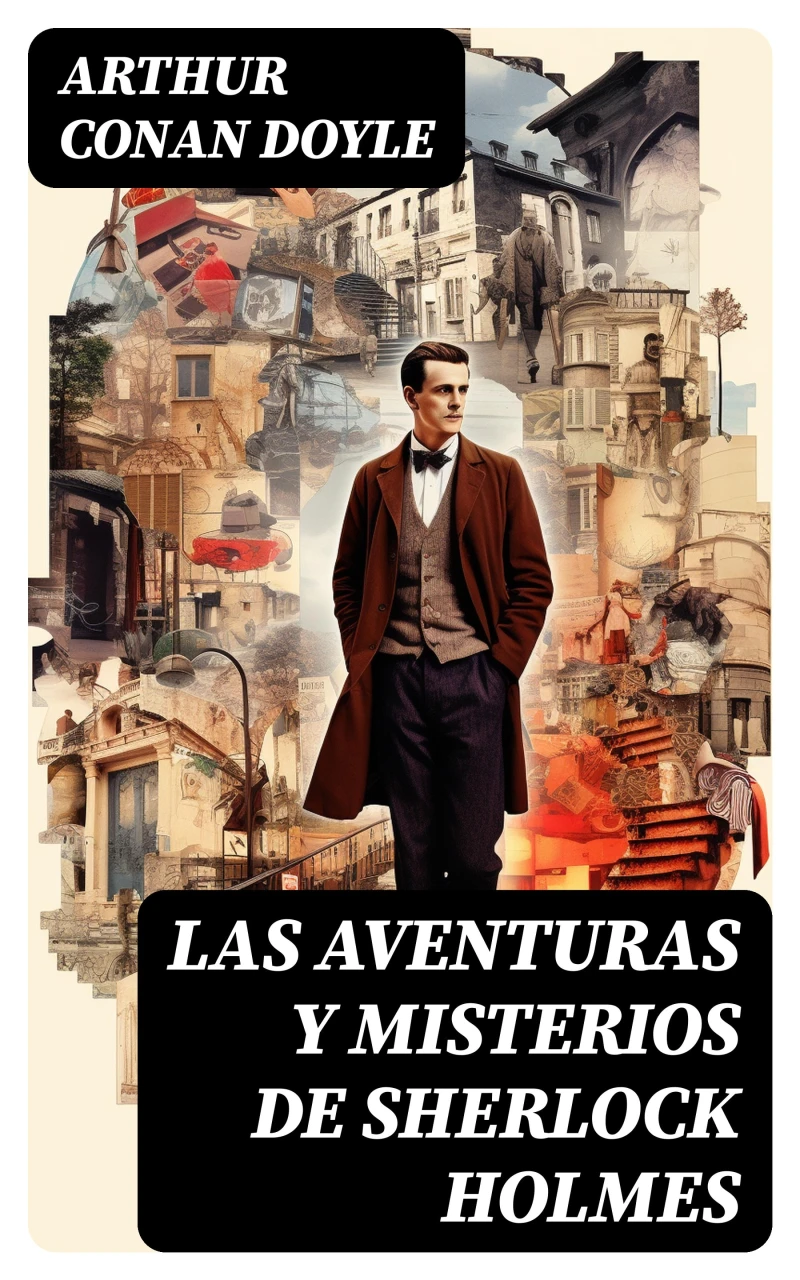Portada: Las aventuras y misterios de Sherlock Holmes