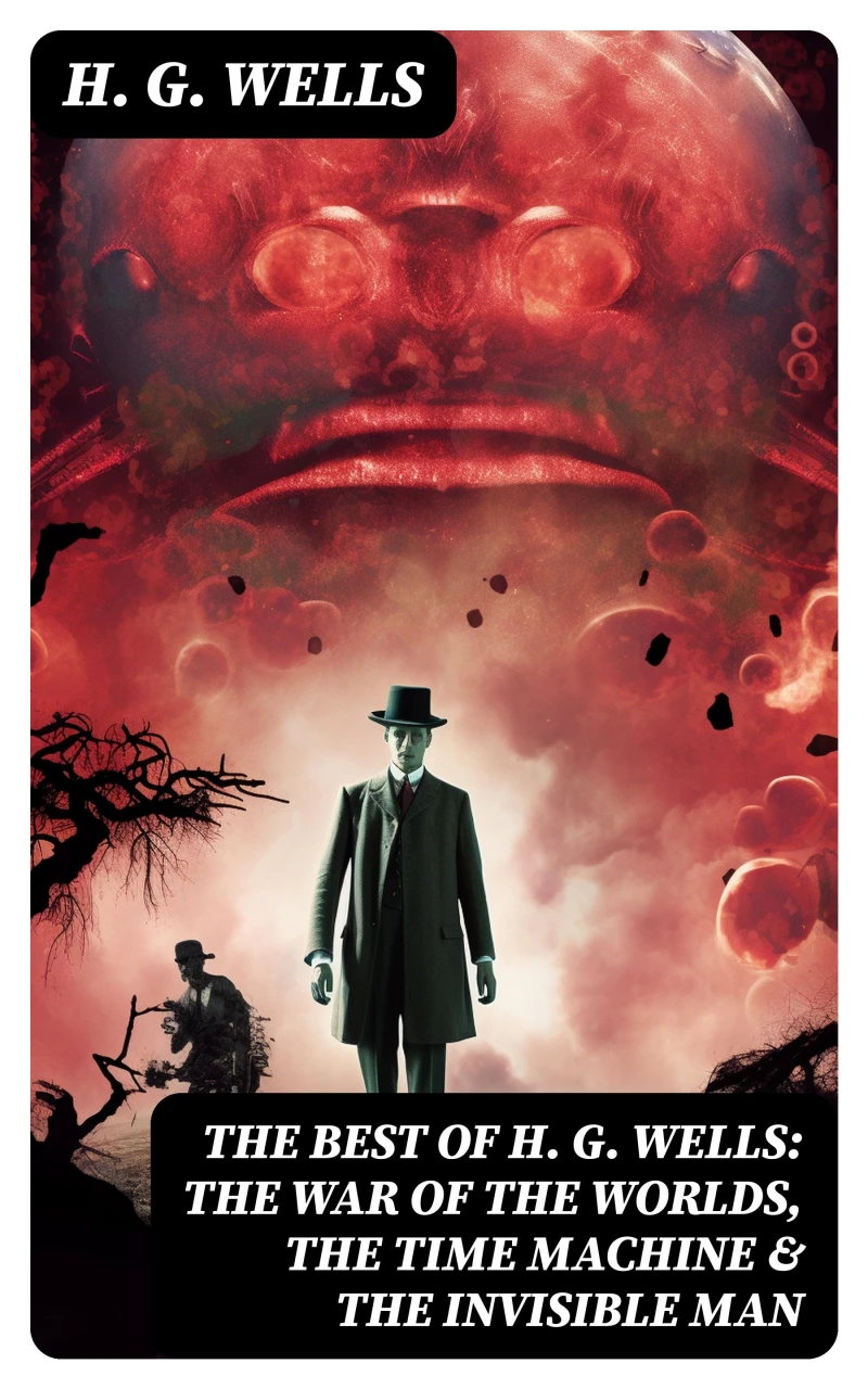 Portada: The Best of H. G. Wells: The War of the Worlds, The Time Machine & The Invisible Man