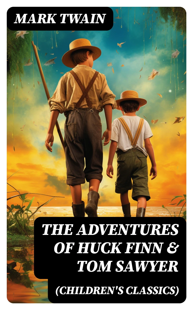 Portada: The Adventures of Huck Finn & Tom Sawyer (Children's Classics)