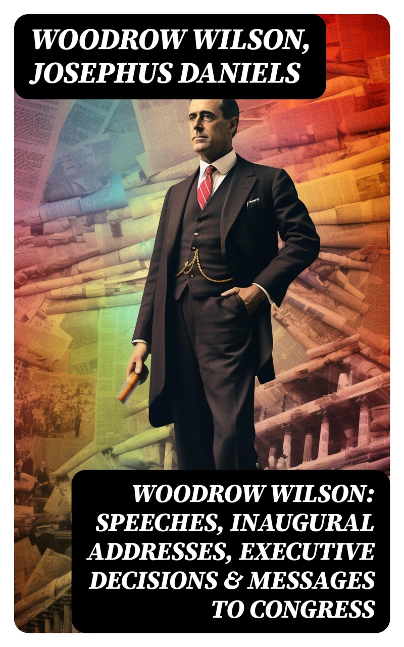 Portada: Woodrow Wilson: Speeches, Inaugural Addresses, Executive Decisions & Messages to Congress