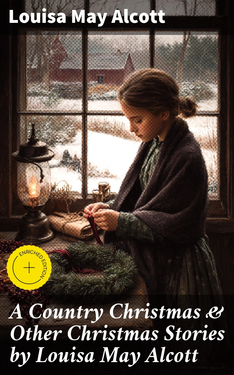 Portada: A Country Christmas & Other Christmas Stories by Louisa May Alcott
