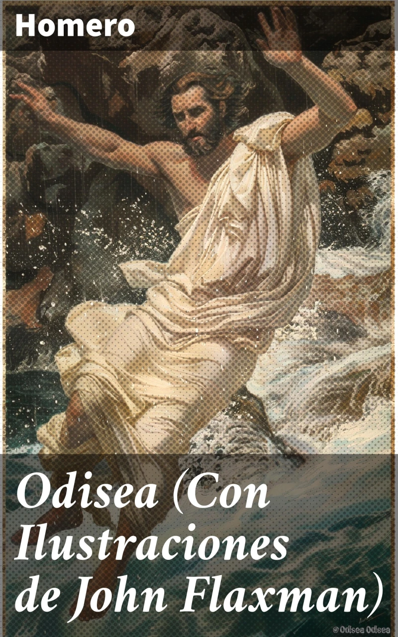 Portada: Odisea (Con Ilustraciones de John Flaxman)