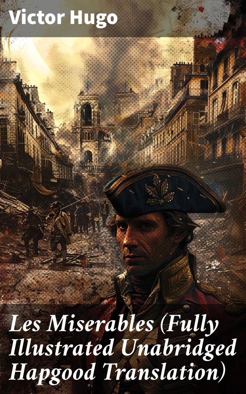 Portada: Les Miserables (Fully Illustrated Unabridged Hapgood Translation)