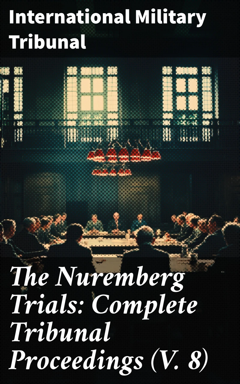 Portada: The Nuremberg Trials: Complete Tribunal Proceedings (V. 8)