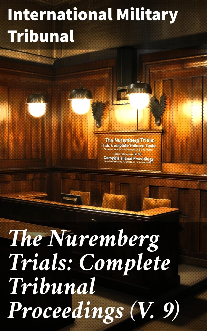 Portada: The Nuremberg Trials: Complete Tribunal Proceedings (V. 9)