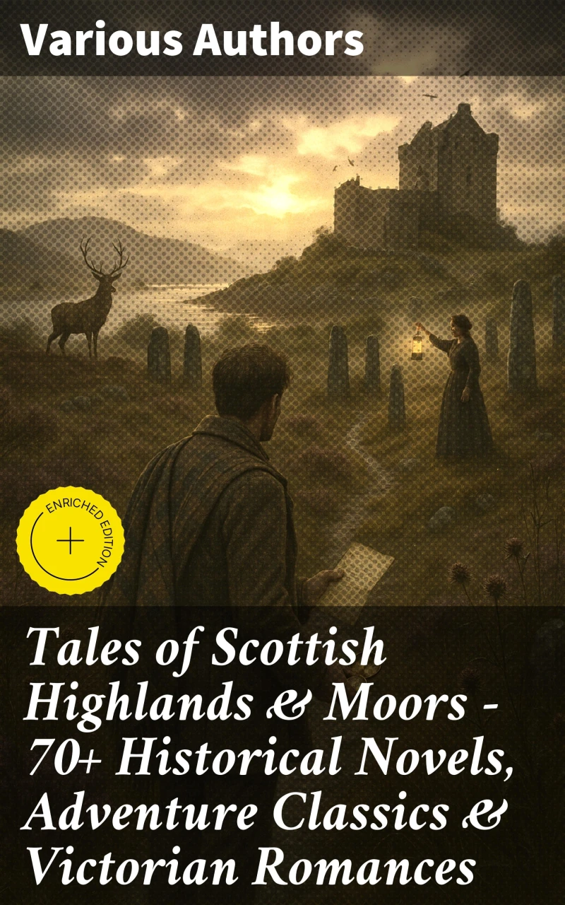 Portada: Tales of Scottish Highlands & Moors – 70+ Historical Novels, Adventure Classics & Victorian Romances