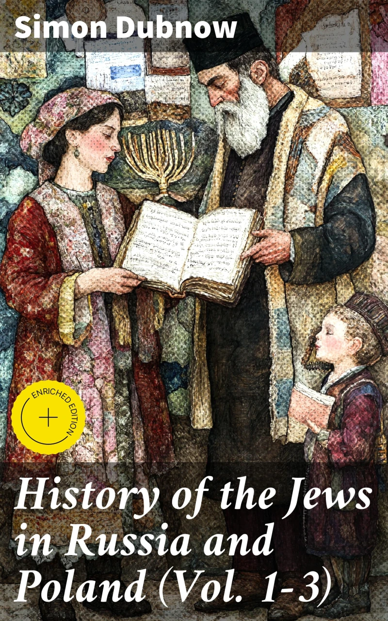 Portada: History of the Jews in Russia and Poland (Vol. 1-3)