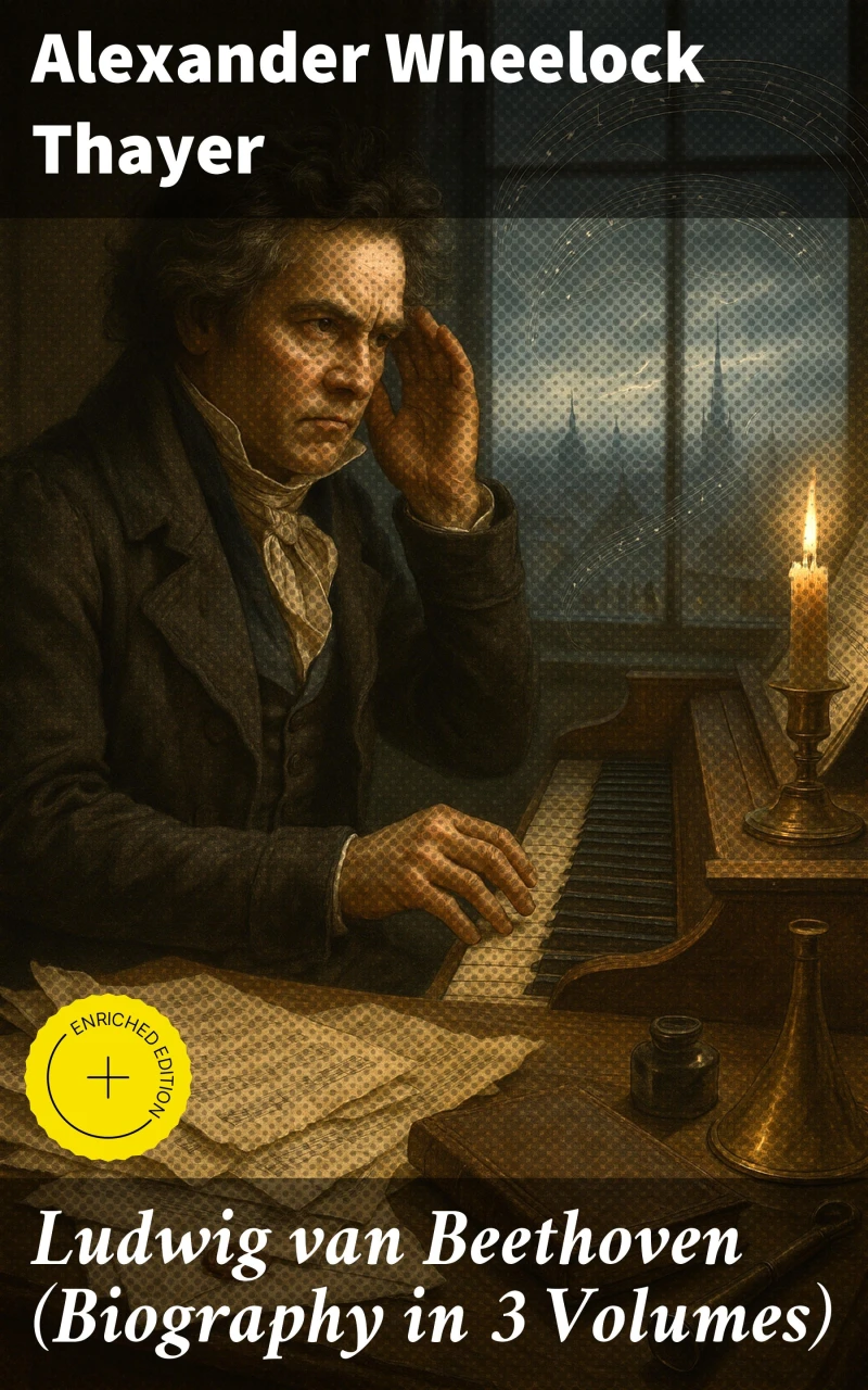 Portada: Ludwig van Beethoven (Biography in 3 Volumes)