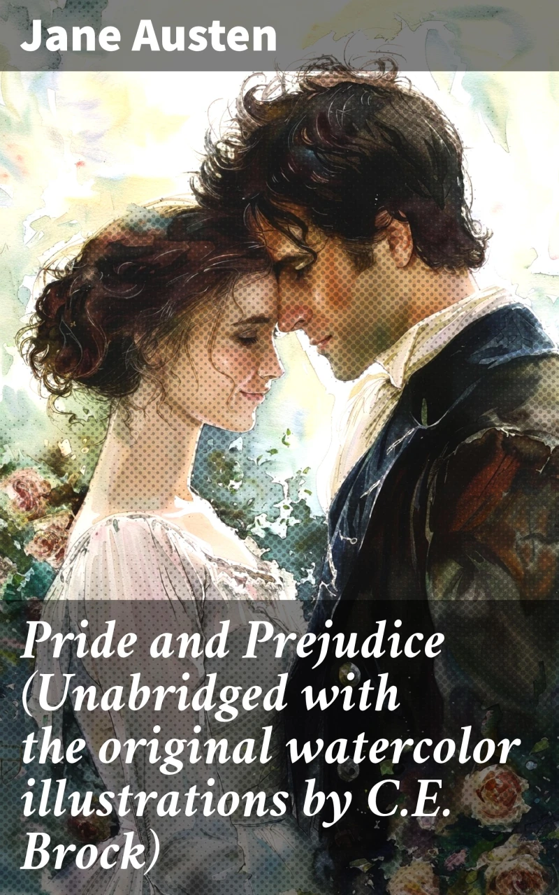 Portada: Pride and Prejudice (Unabridged with the original watercolor illustrations by C.E. Brock)