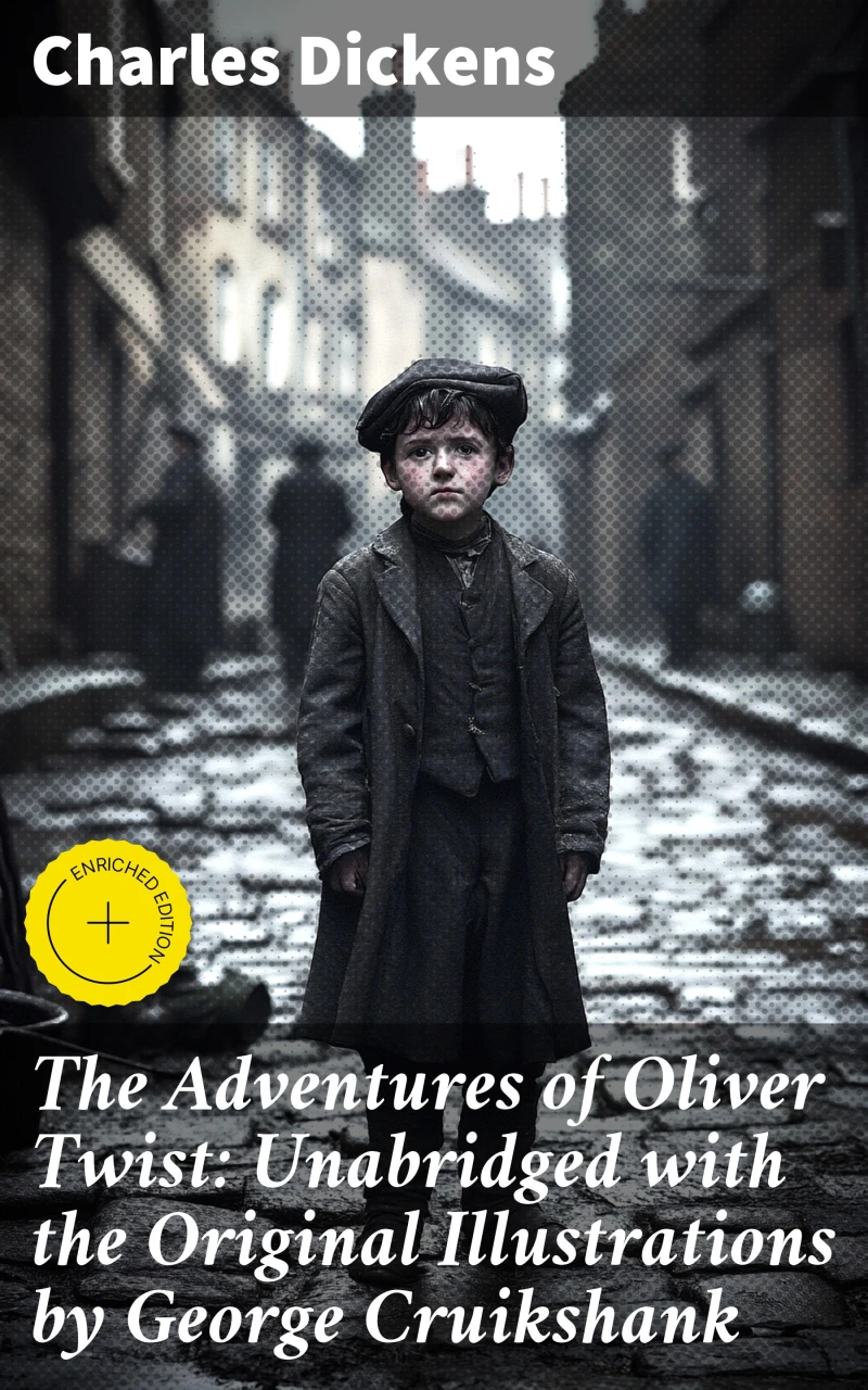 Portada: The Adventures of Oliver Twist: Unabridged with the Original Illustrations by George Cruikshank