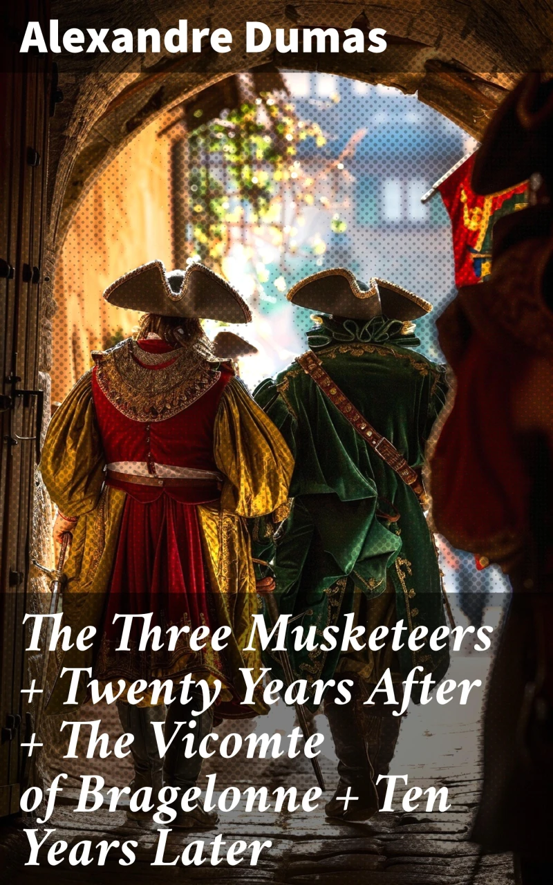 Portada: The Three Musketeers + Twenty Years After + The Vicomte of Bragelonne + Ten Years Later